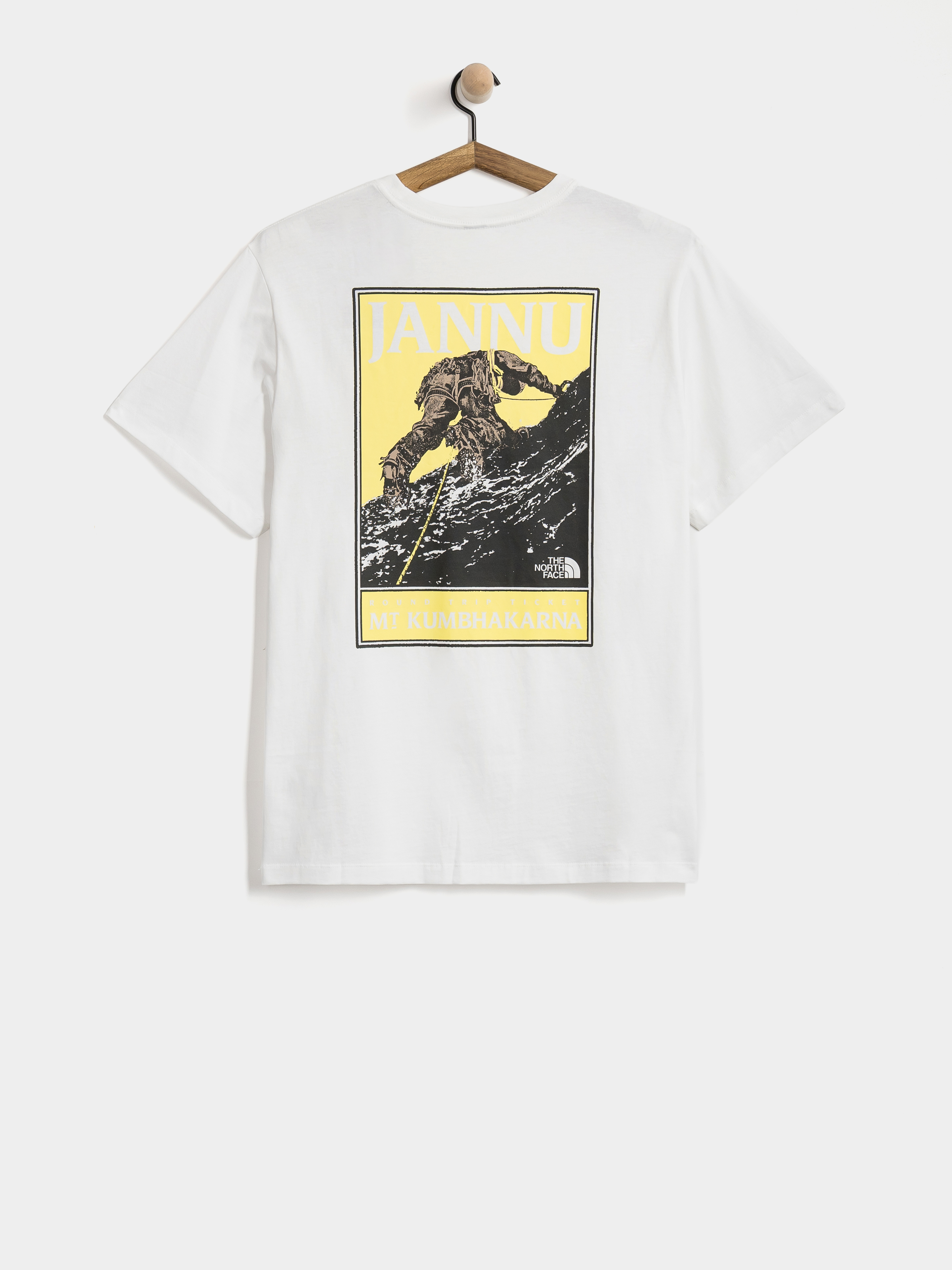 Тениска The North Face Expedition: Jannu Relaxed (tnf white)