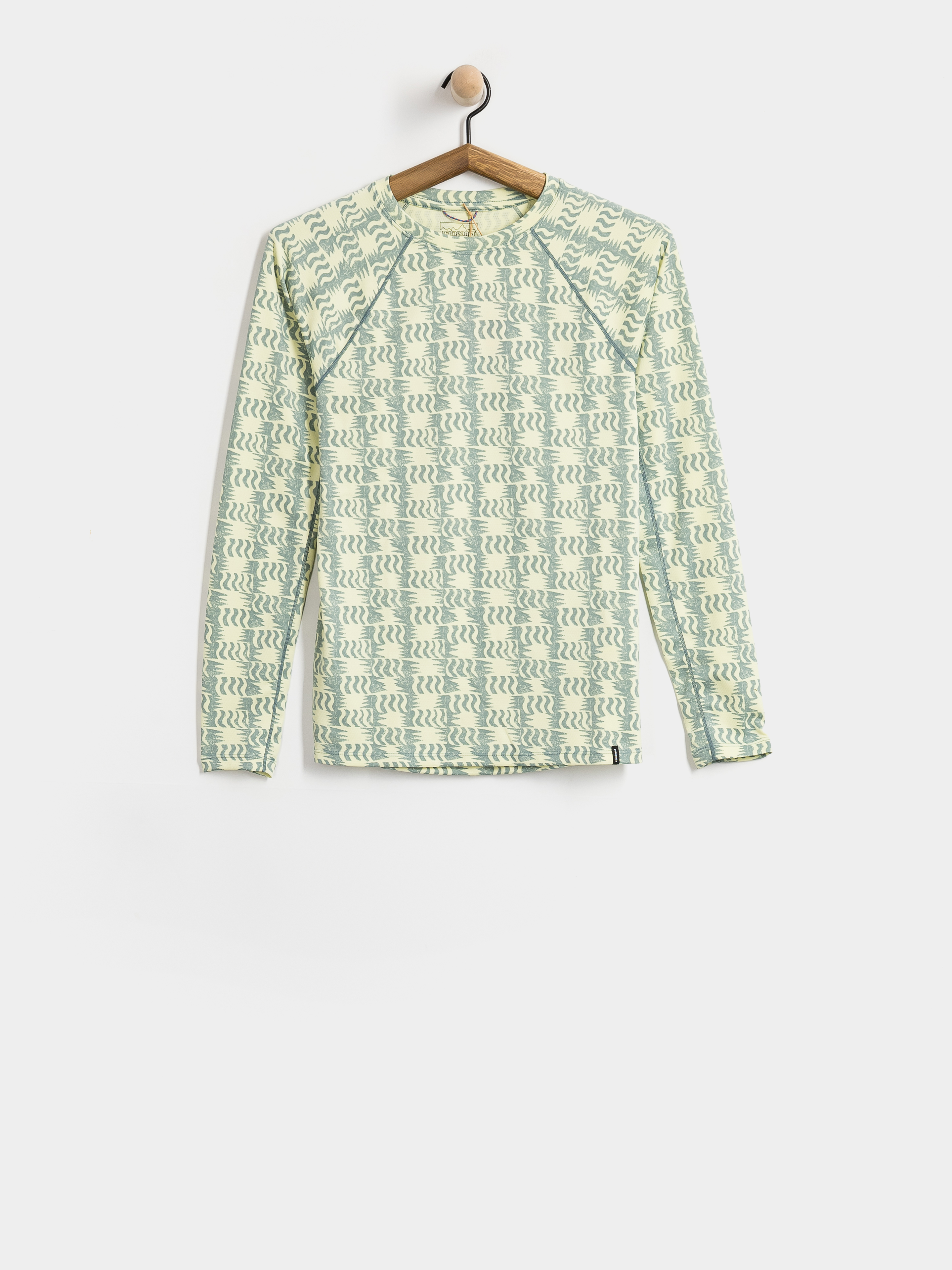 Блуза Patagonia Cap MW Crew Wmn (sun quilt blue sage)