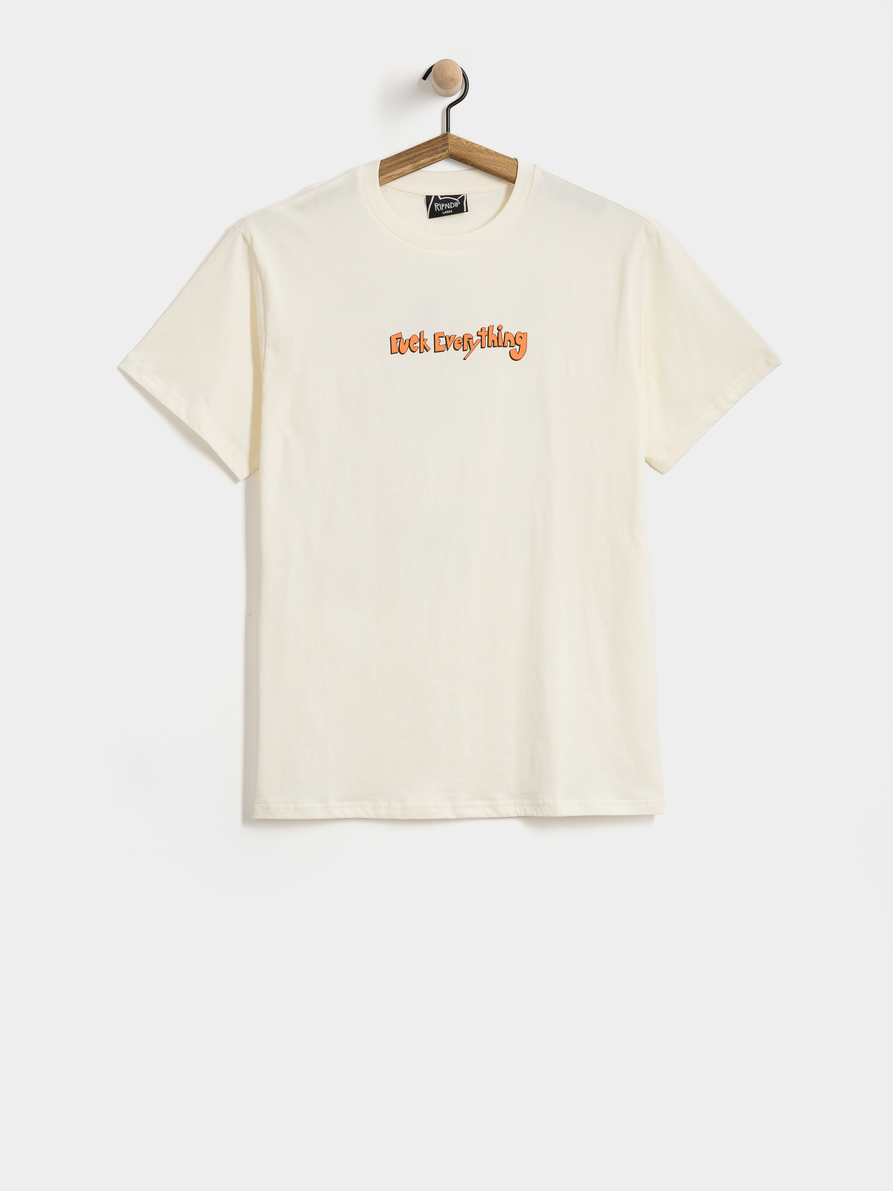 Тениска RipNDip Fuck Everything (bone)