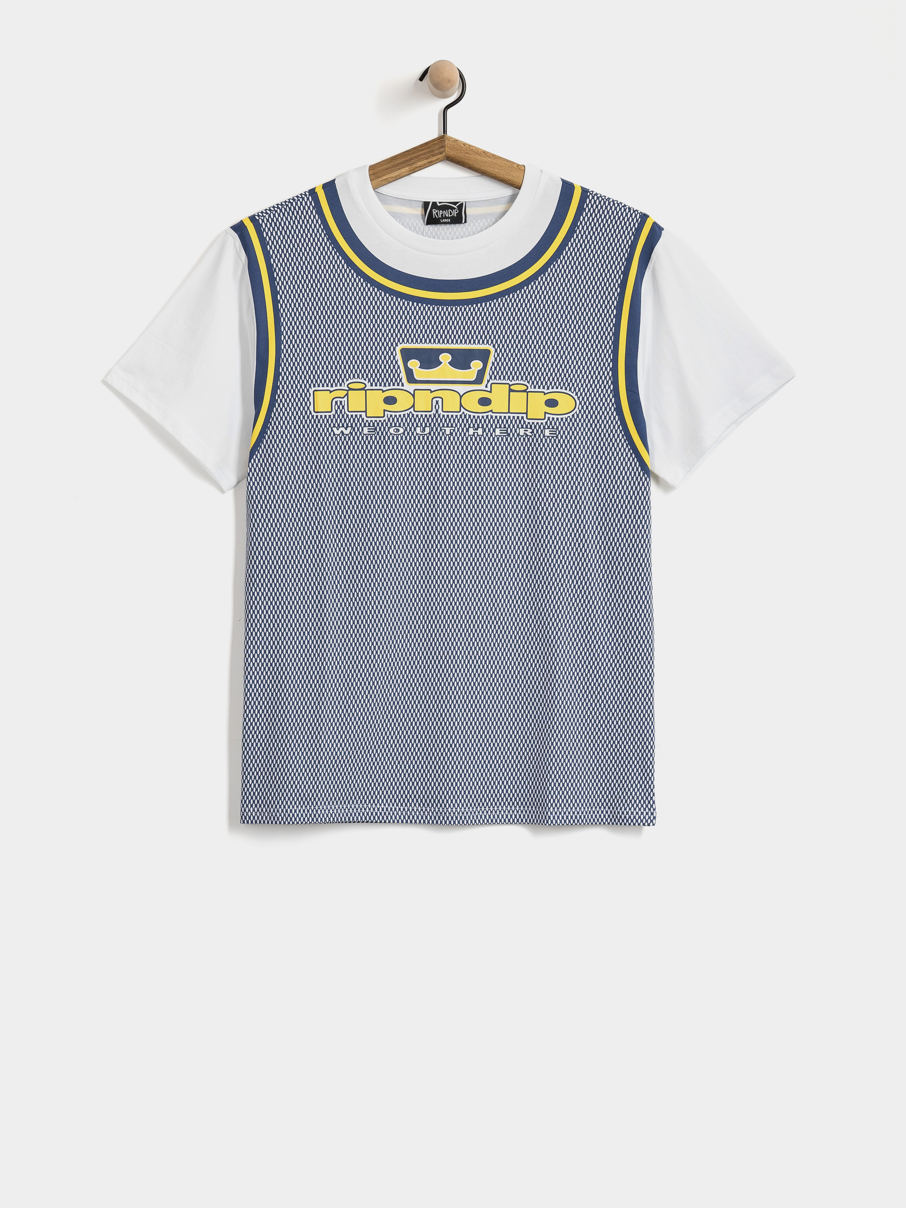 Тениска RipNDip Halftime (white)