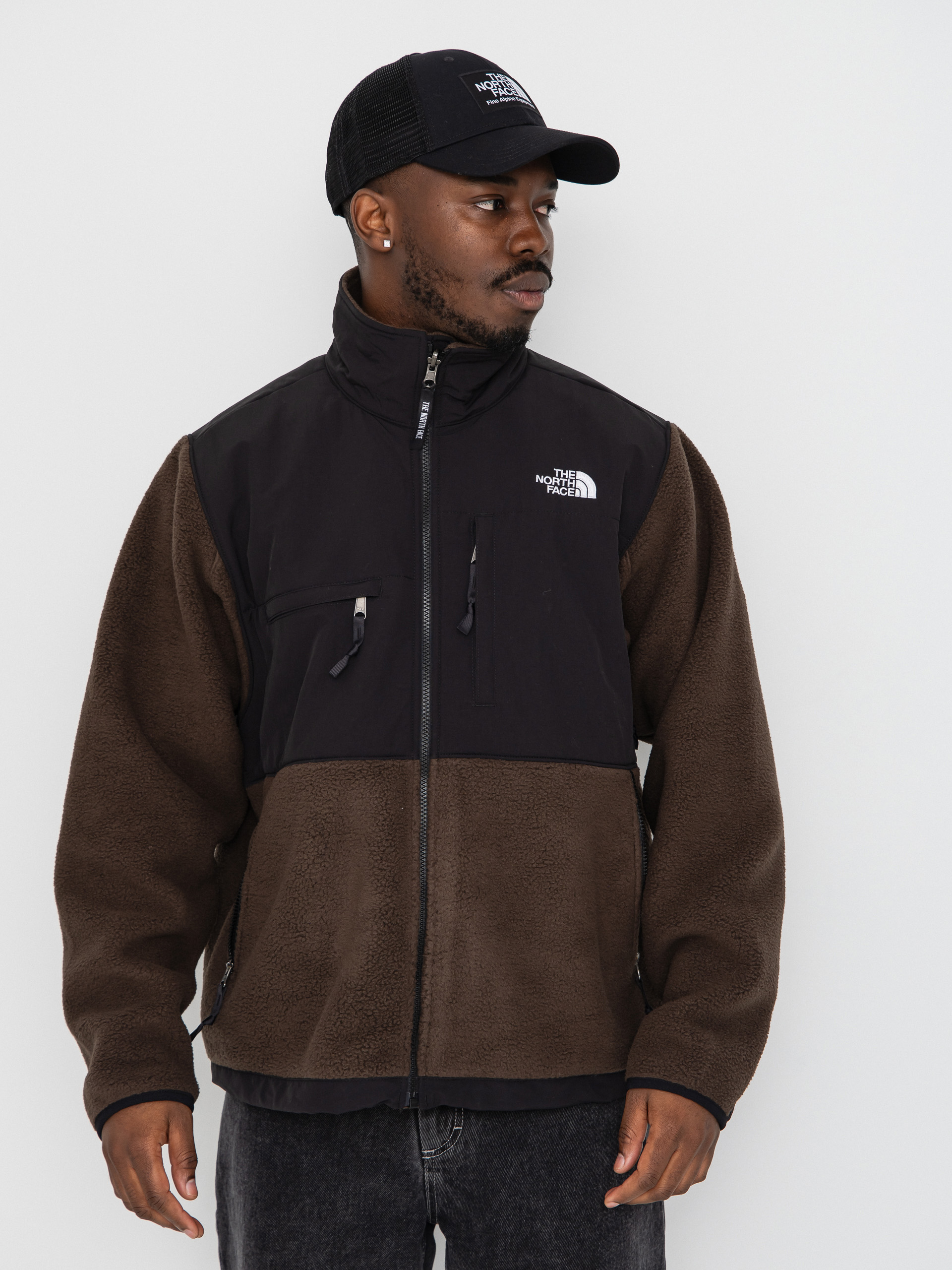 Яке The North Face Retro Denali (dark chestnut/tnf black)