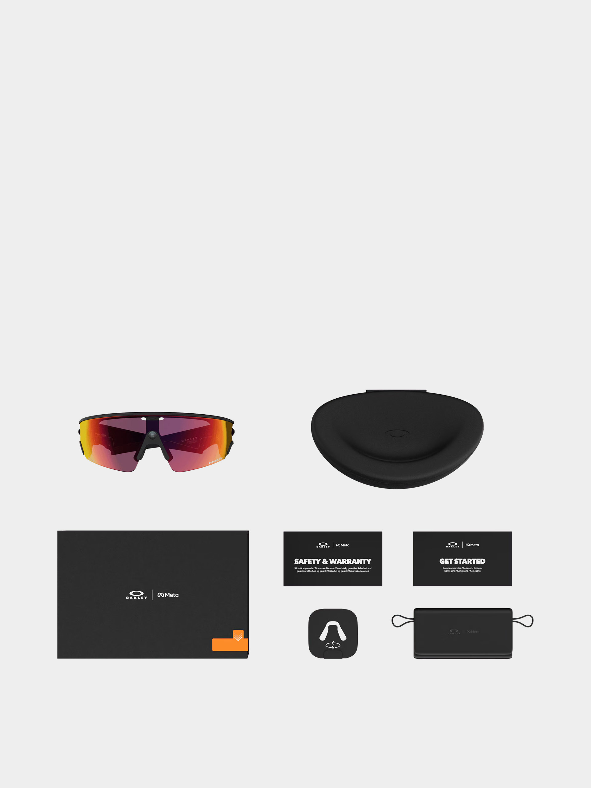Слънчеви очила Oakley Meta AI Vanguard (black/prizm transitions ember)