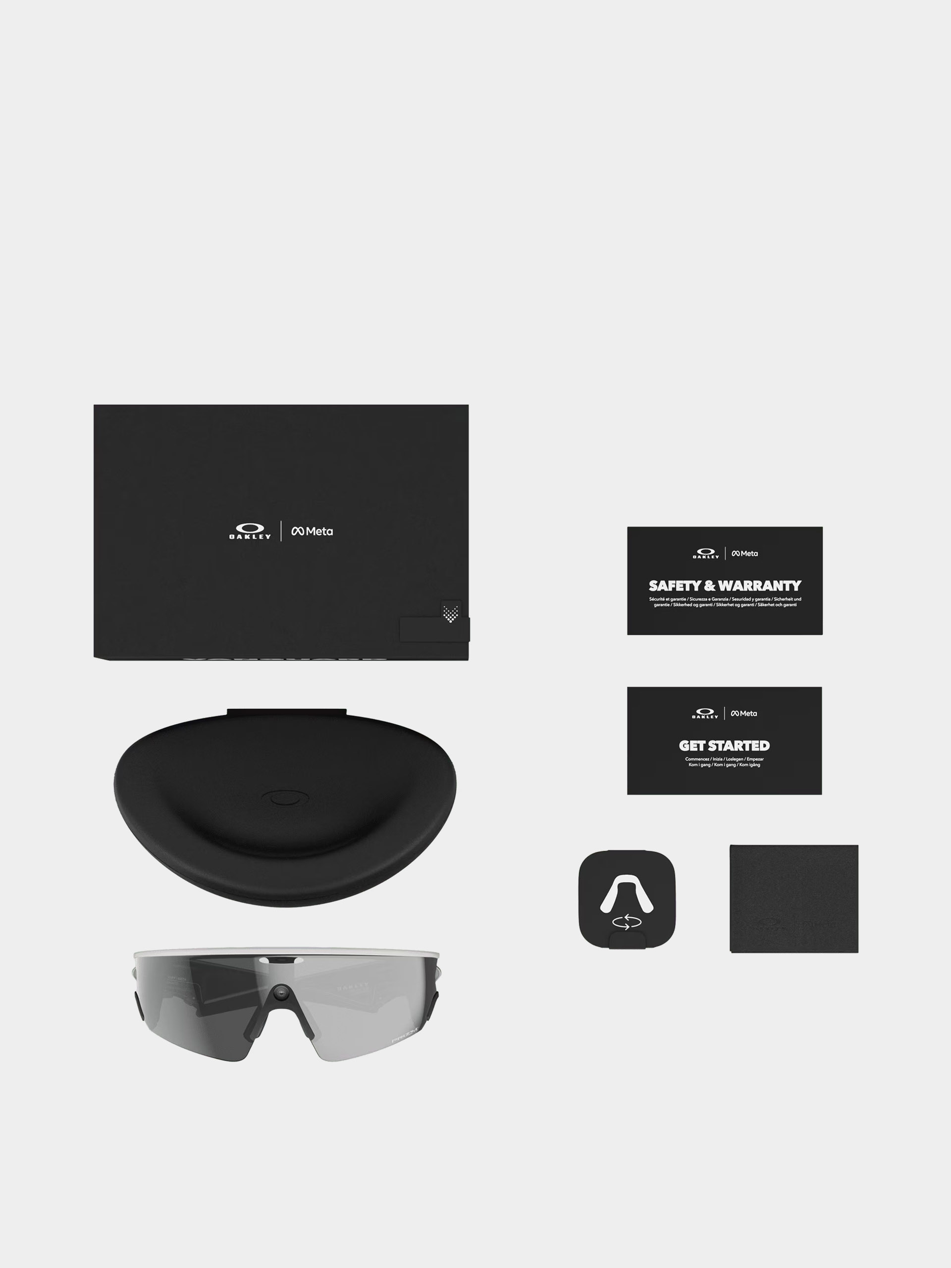 Слънчеви очила Oakley Meta AI Vanguard (white/prizm black)