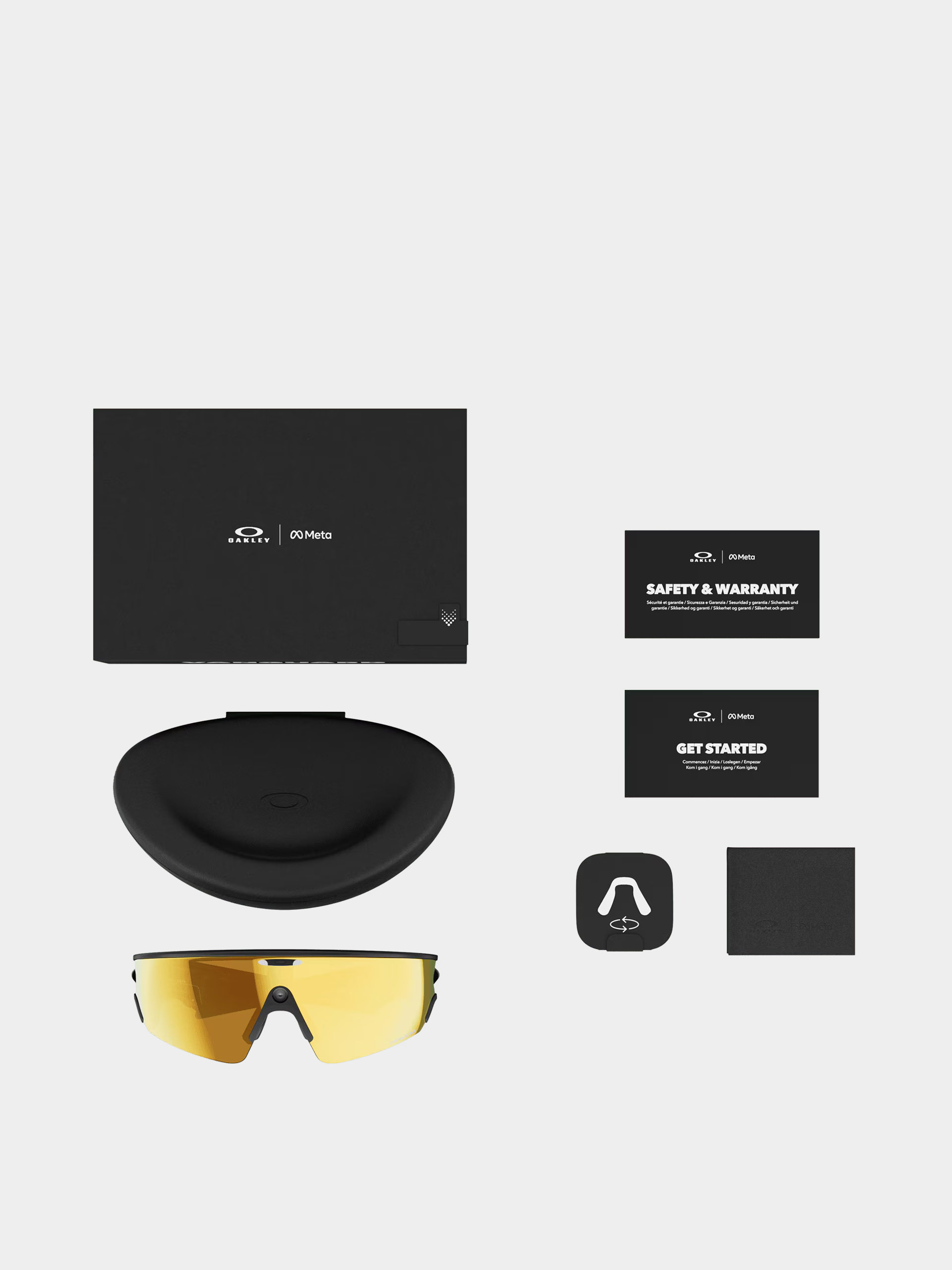 Слънчеви очила Oakley Meta AI Vanguard (black/prizm 24k)