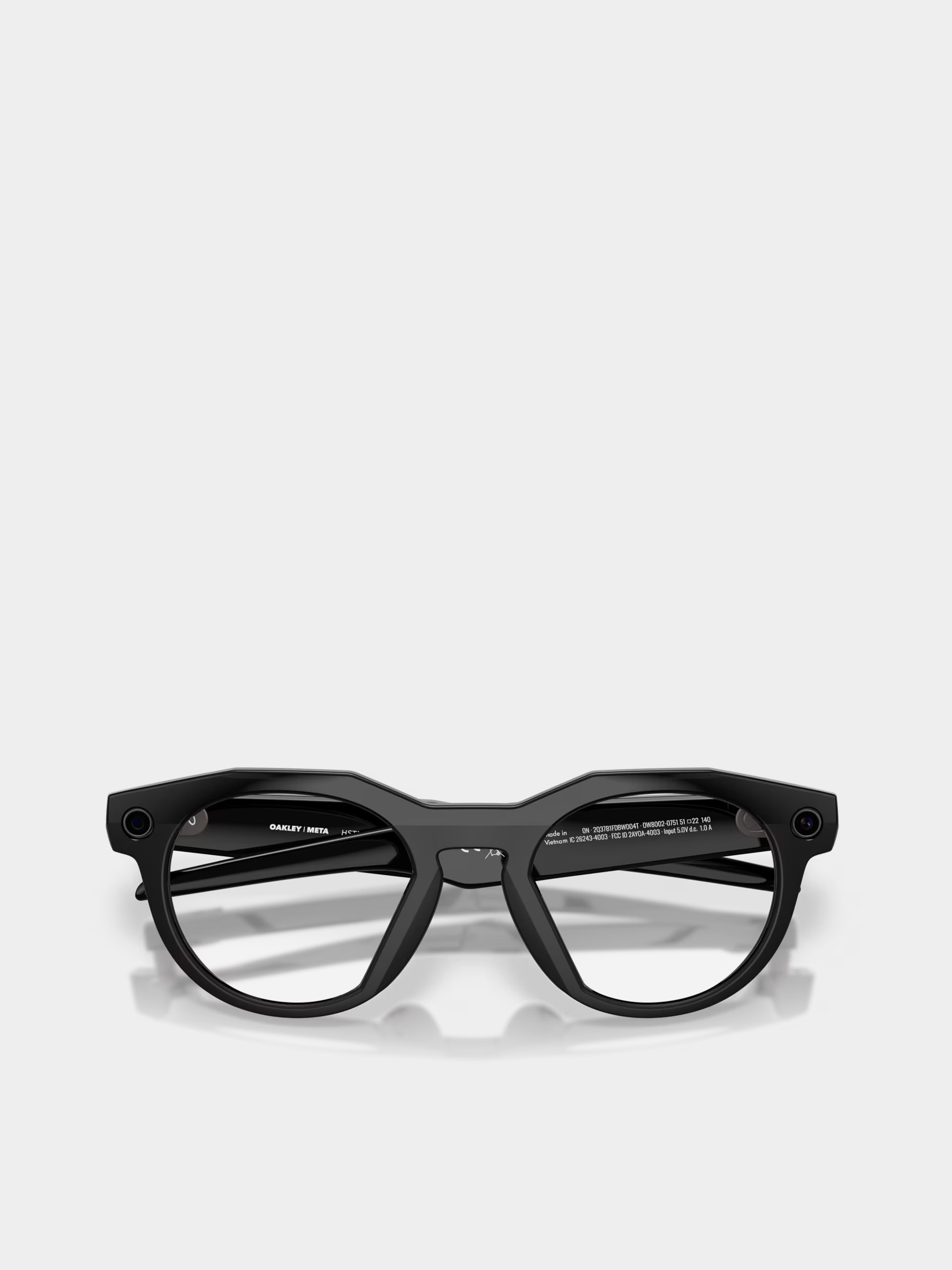 Слънчеви очила Oakley Meta AI HSTN (black/clear)