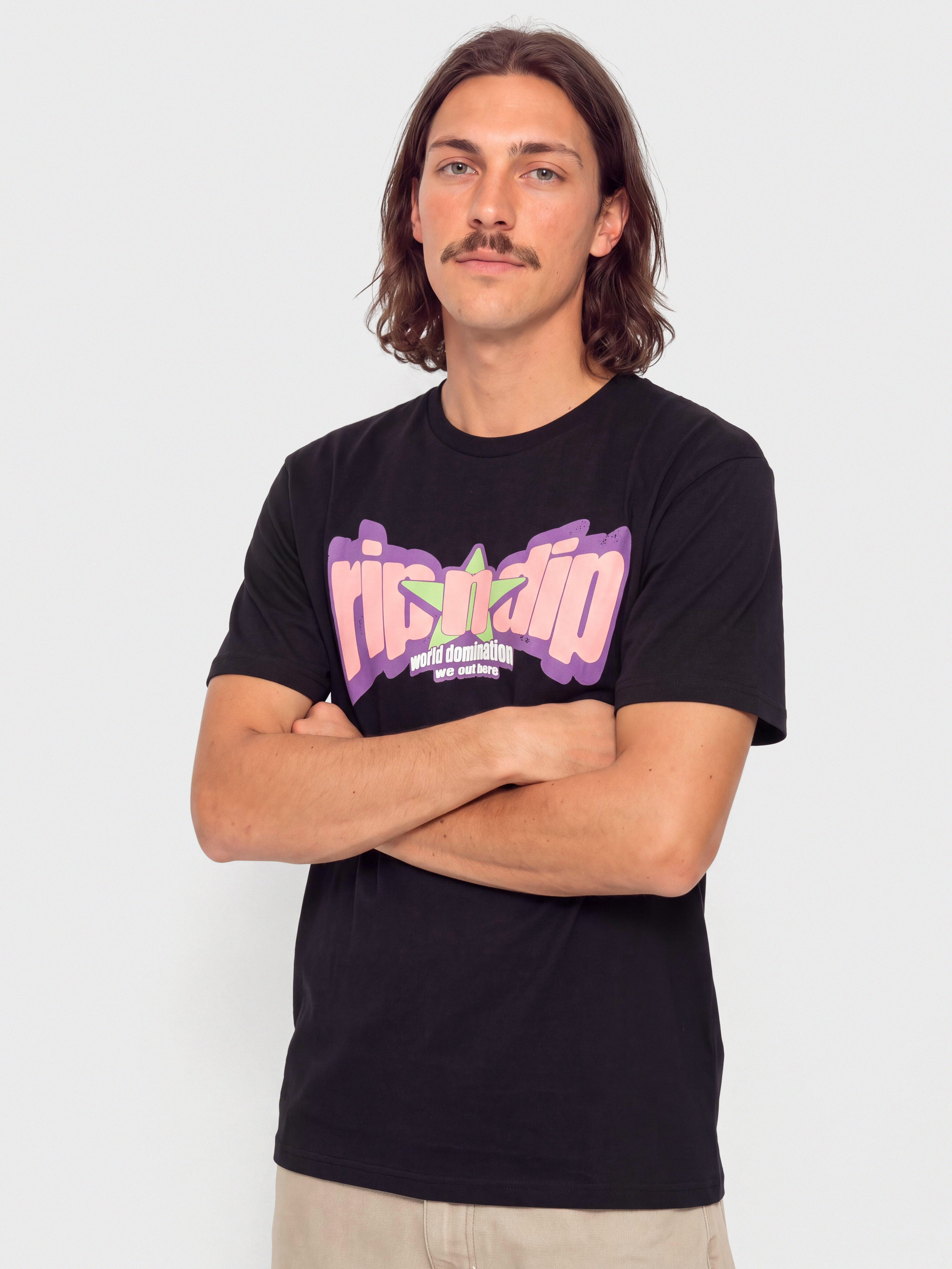 Тениска RipNDip World Domination (black)