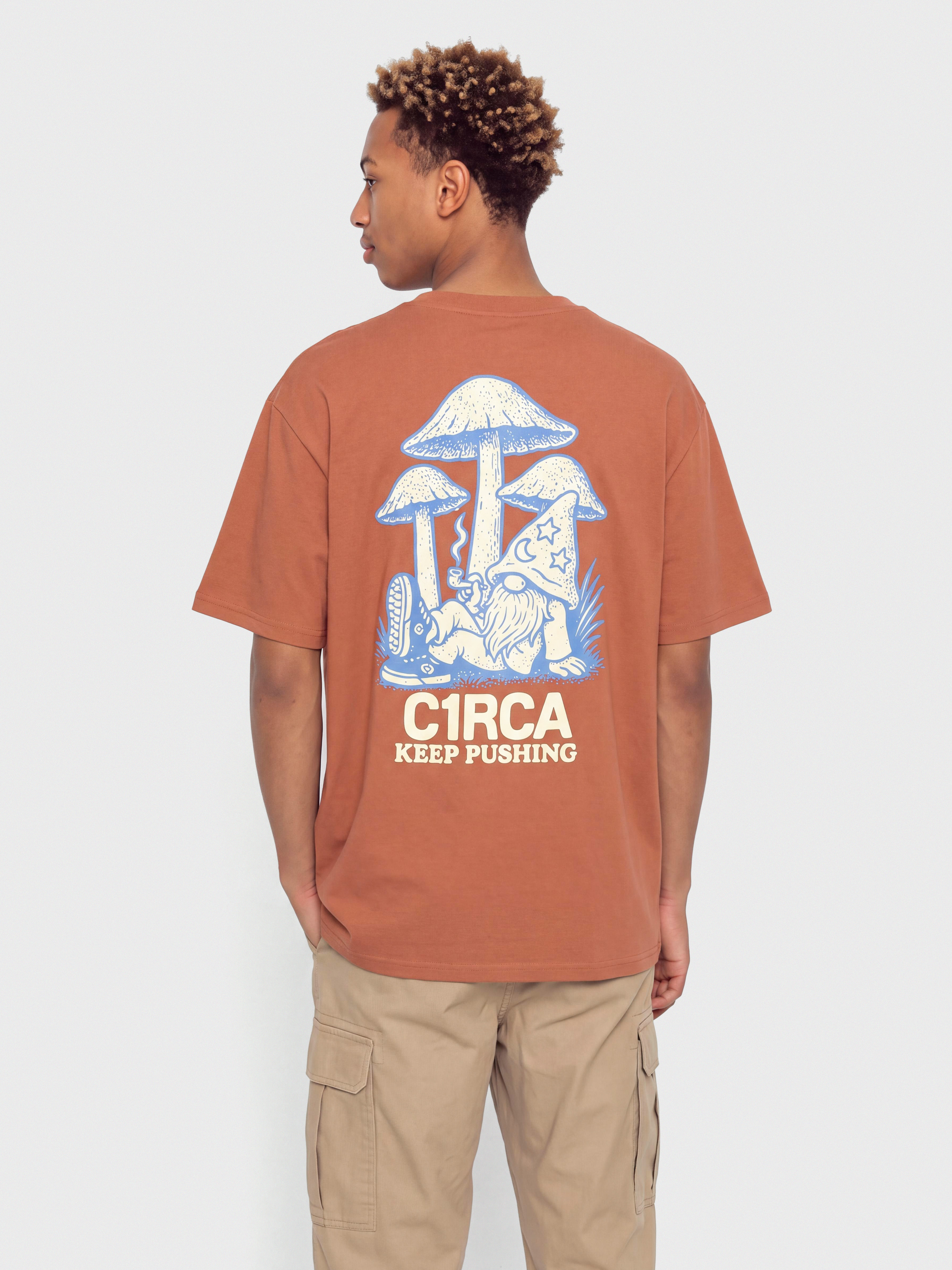 Тениска Circa Grow Weird (heritage brown)