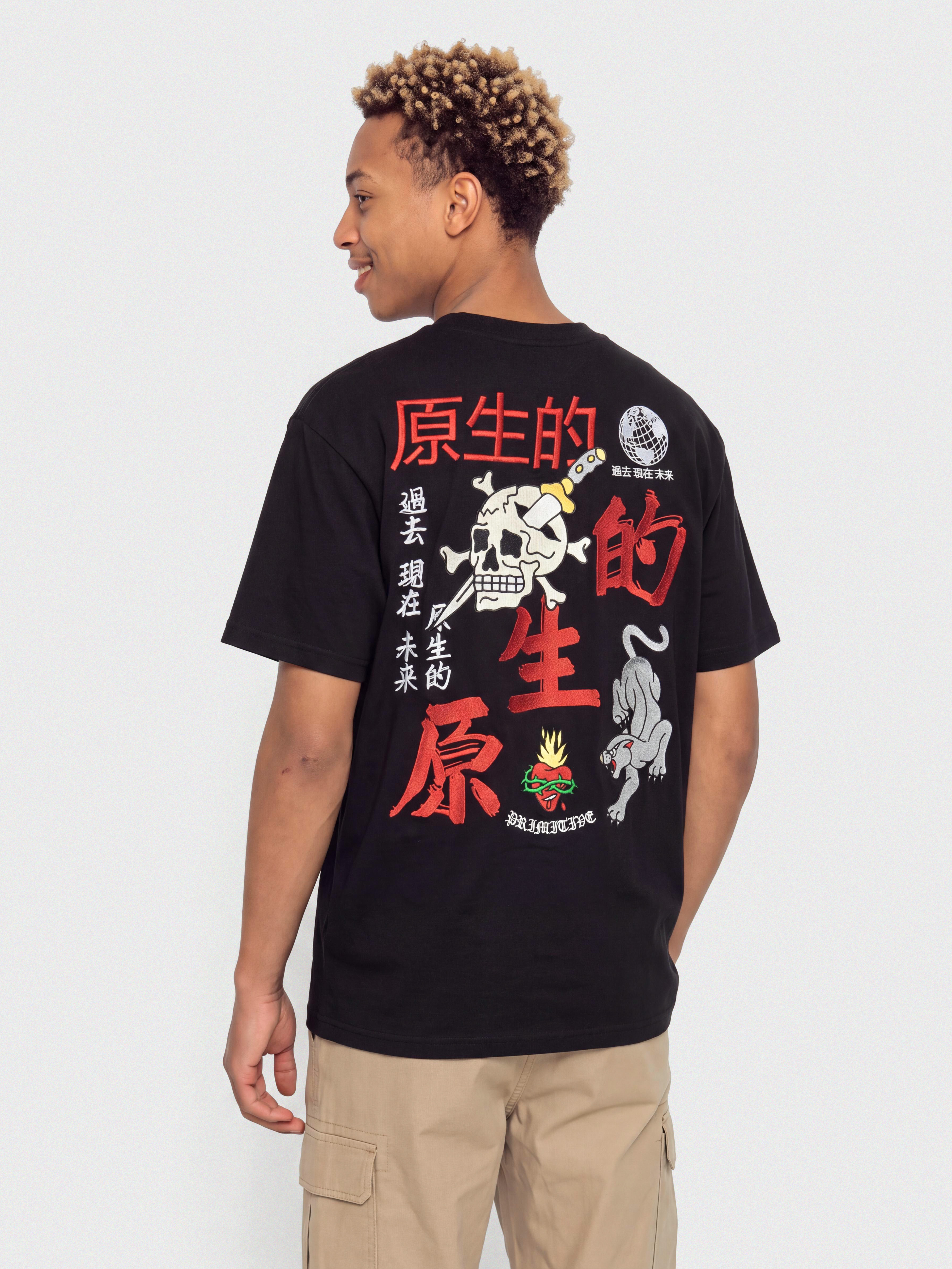 Тениска Primitive Outsider (black)