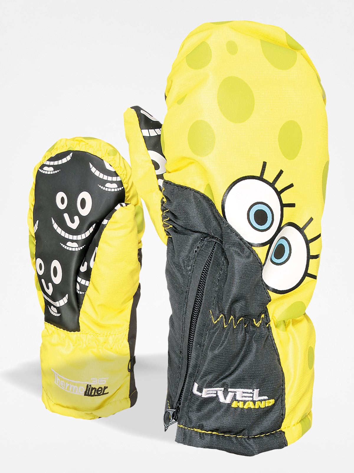 Level Ръкавици dziecięce Lucky Mitt (yellow)