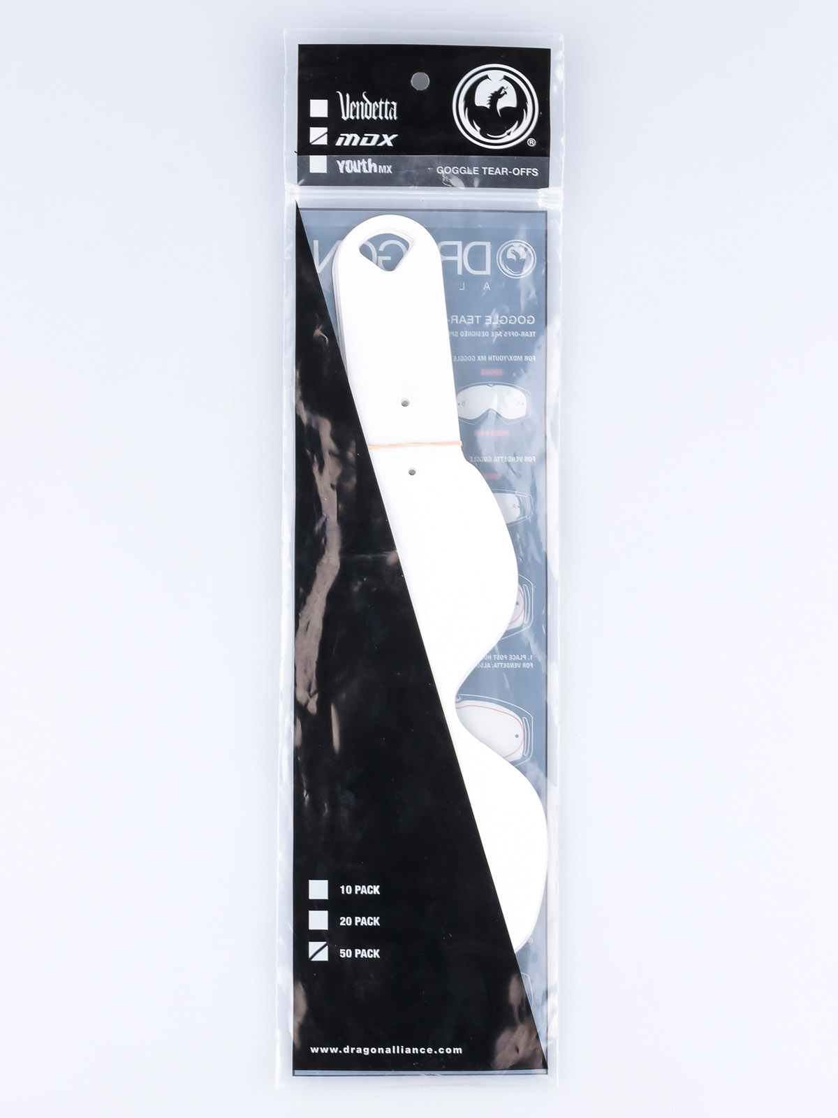 Резервни стъкла за очила Dragon MDX (tear off 50 pack)