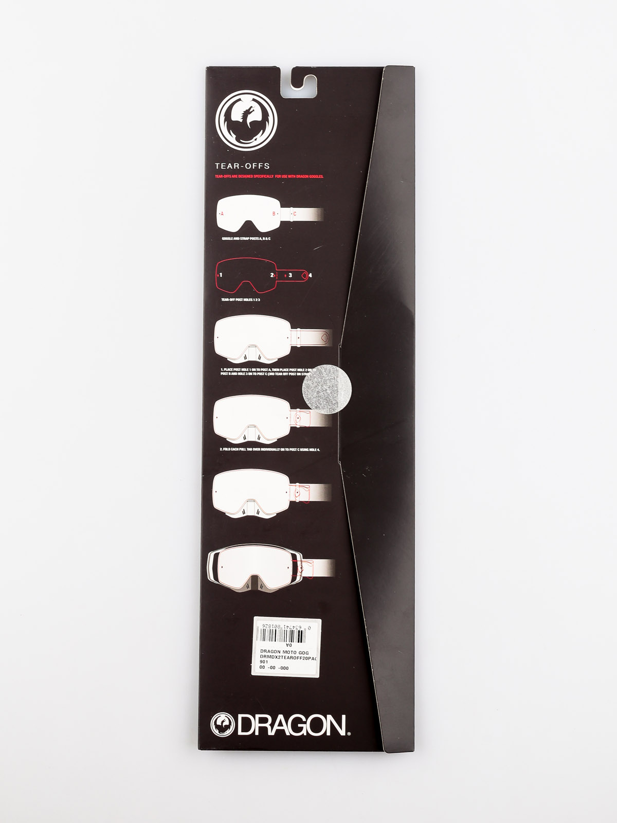 Резервни стъкла за очила Dragon MDX2 (tear off 20 pack)