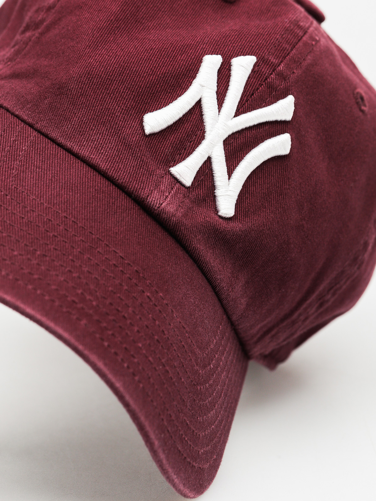 Шапка с козирка 47 Brand New York Yankees ZD (washed maroon)