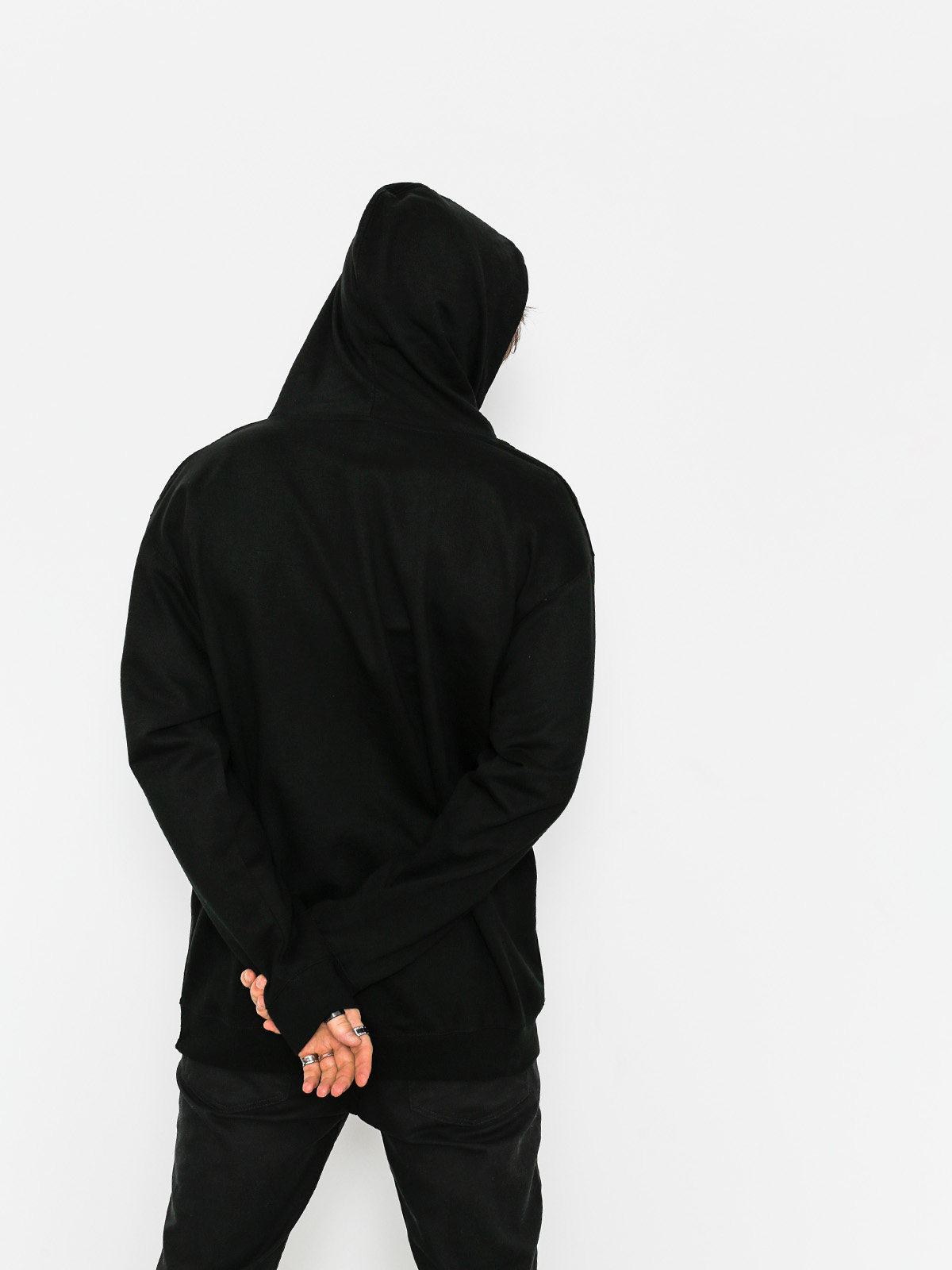 Суитшърт с качулка DGK All Star HD (black)