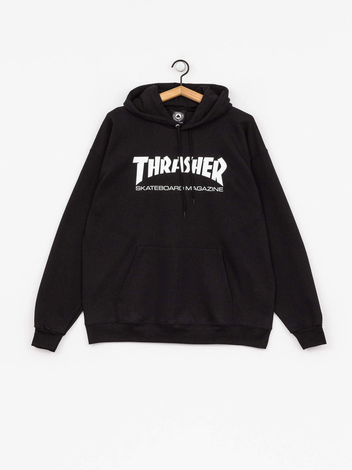 Thrasher Суитшърт с качулка Skate Mag HD (black)