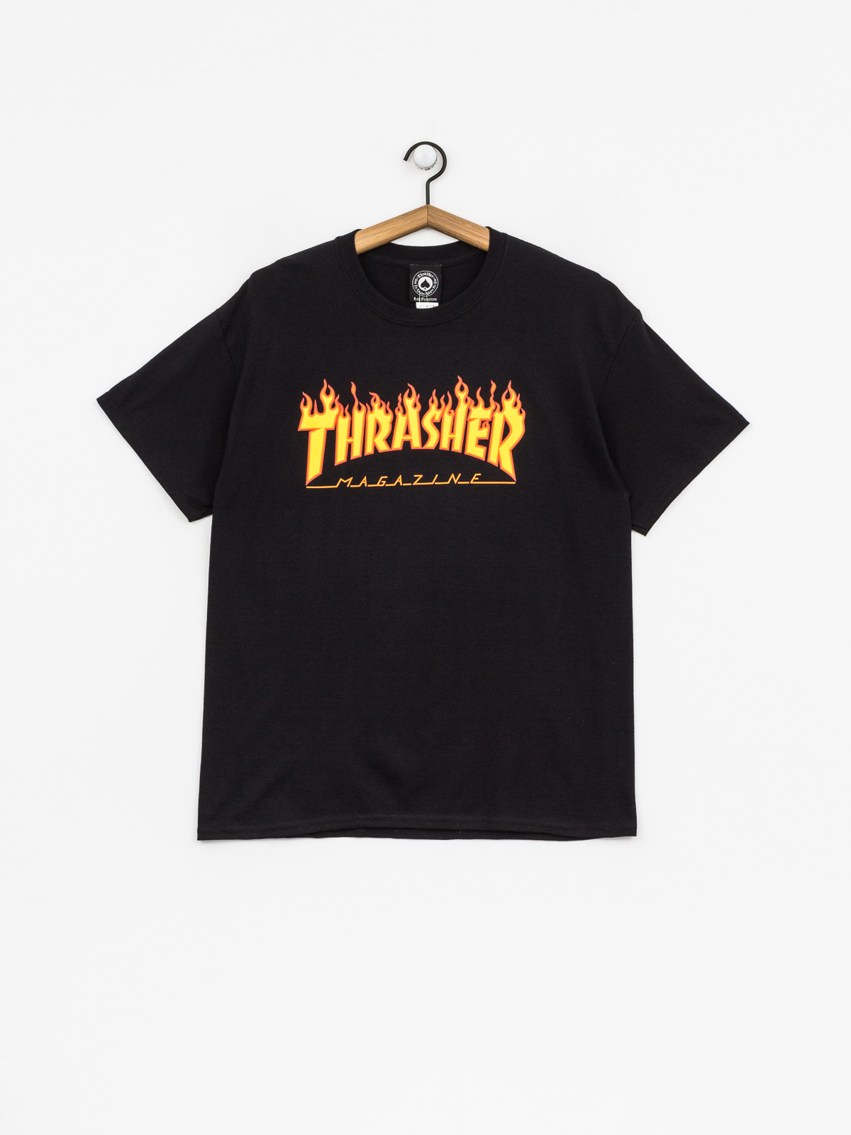 Тениска Thrasher Flame Logo (black)