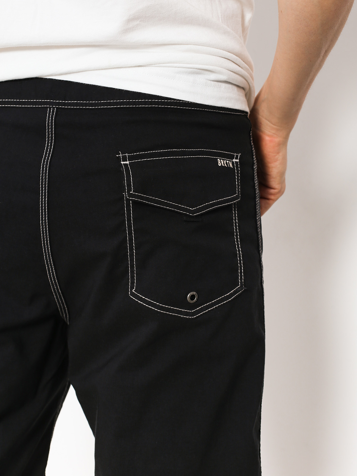 Къси панталони Brixton Barge Solid Trunk (bkbne)