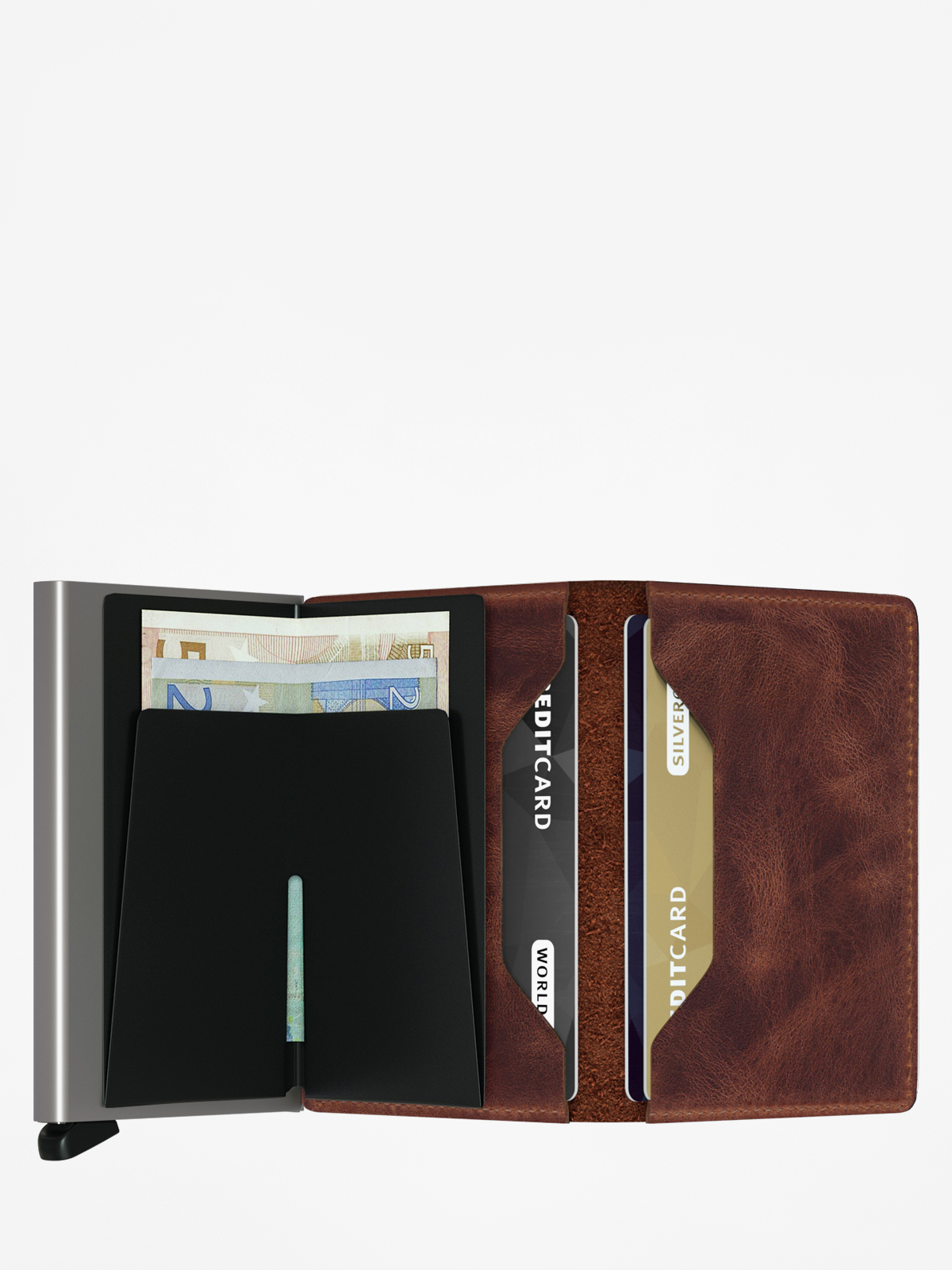 Портмоне Secrid Slimwallet (brown)