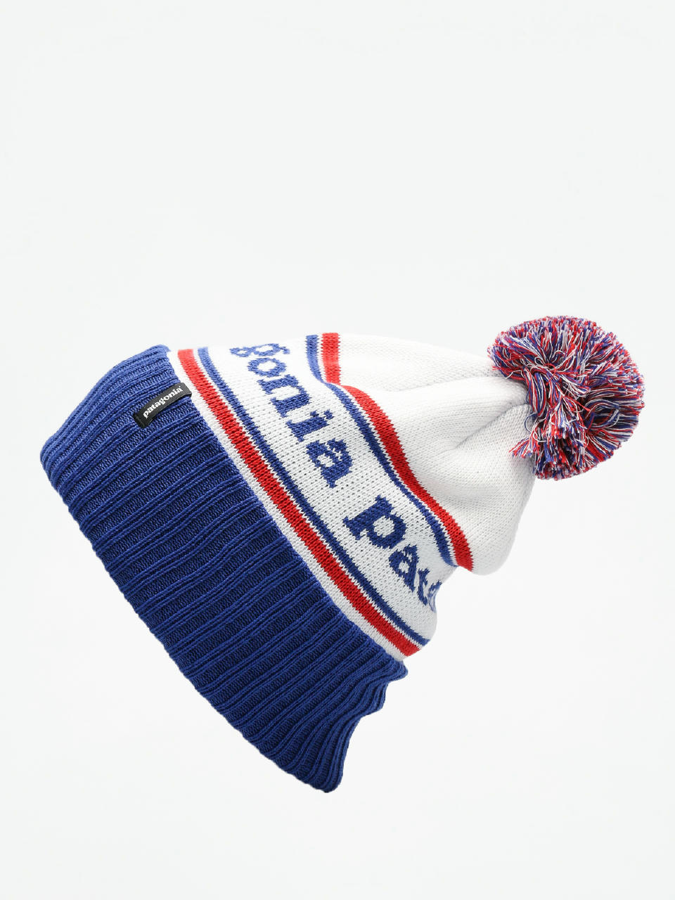 Patagonia Шапка Powder Town Beanie (park stripe viking blue)